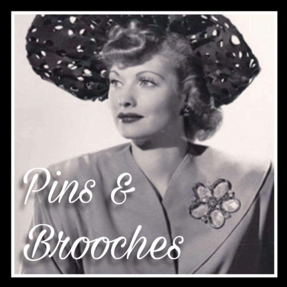 Pins & Brooches! Vintage & Modern!